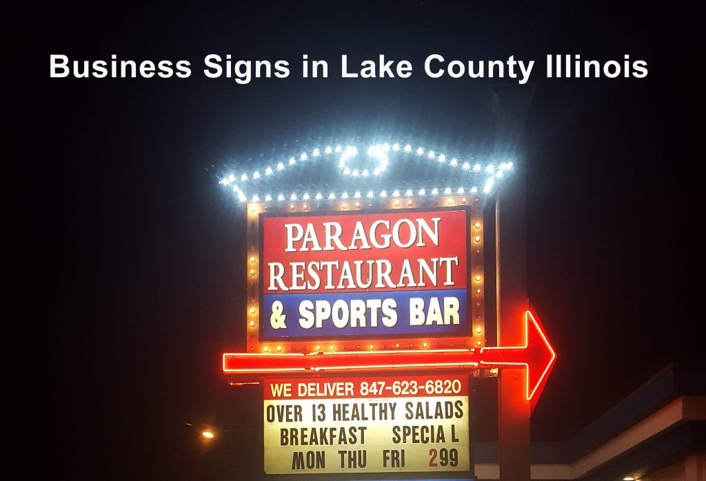 Business Signs in Lake County Illinois - Nu Glo Sign Company