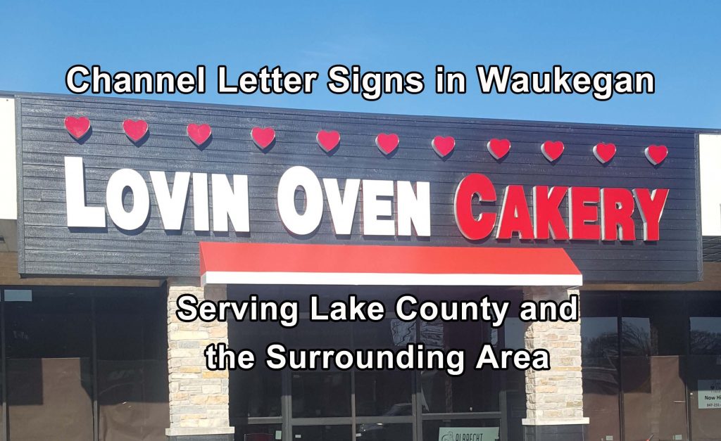 Channel Letter Signs in Waukegan - Nu Glo