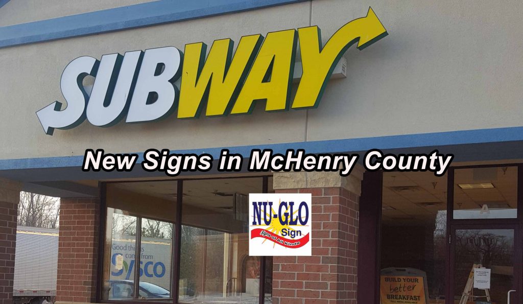 Sign Service in McHenry County Illinois - New Signs
