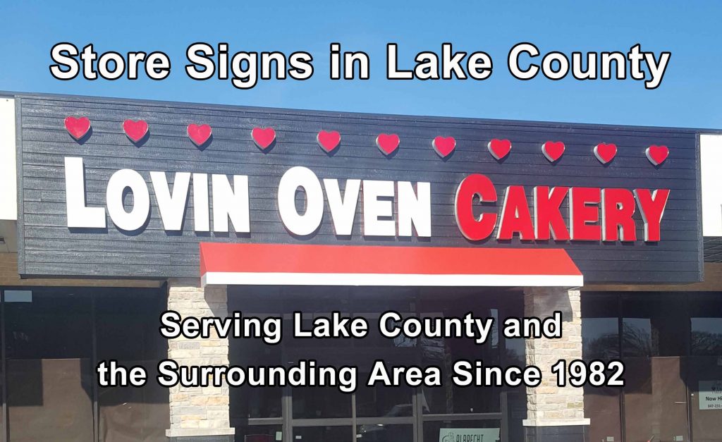 Store Signs in Lake County IL