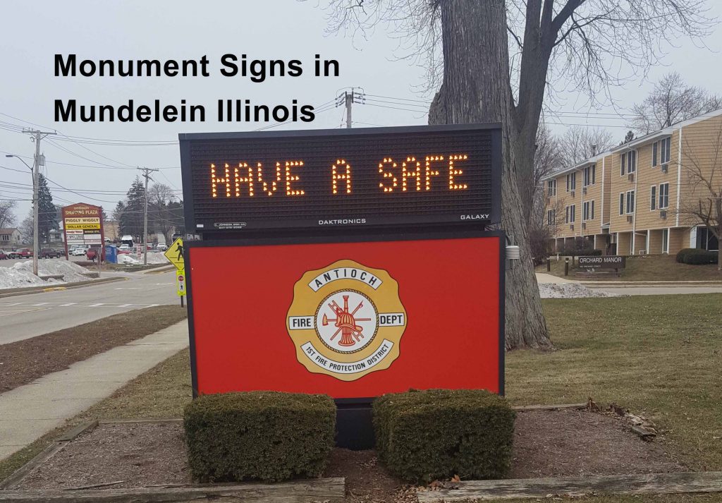 Monument Signs in Mundelein IL