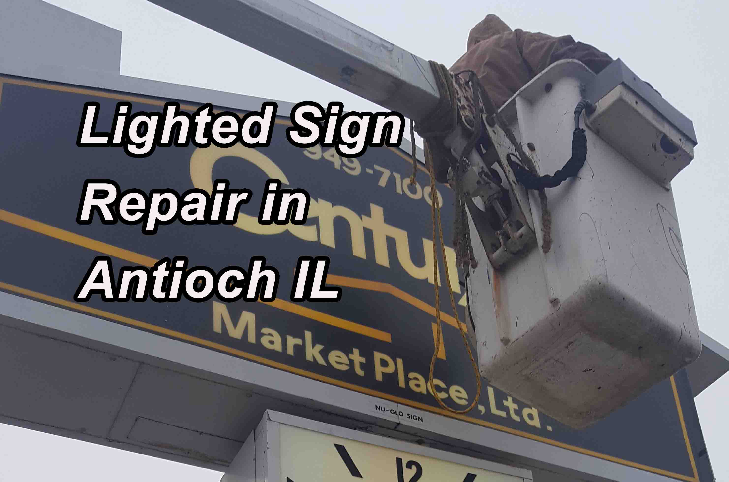 Lighted Sign Repair in Antioch