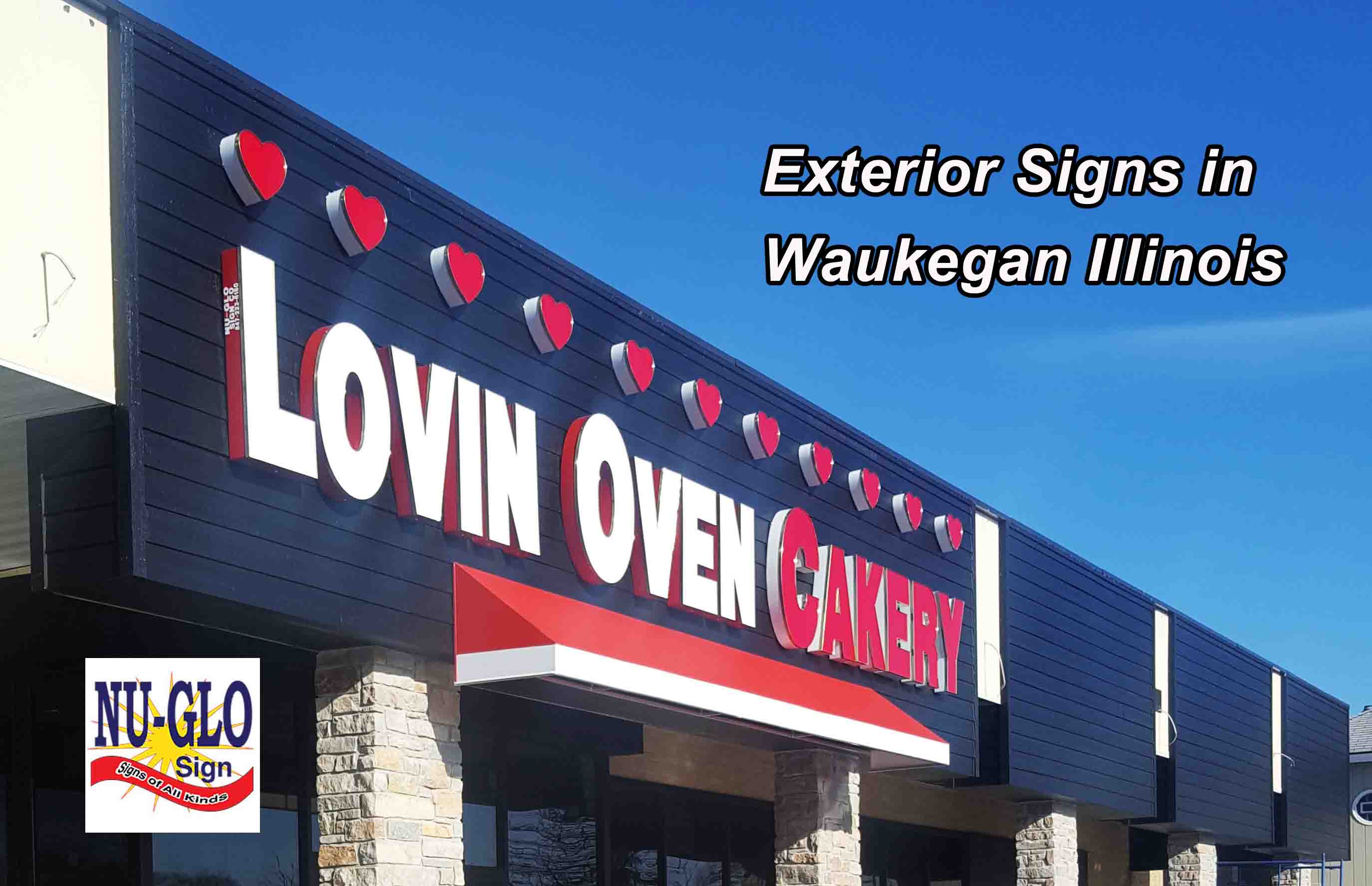 Exterior Signs in Waukegan Illinois