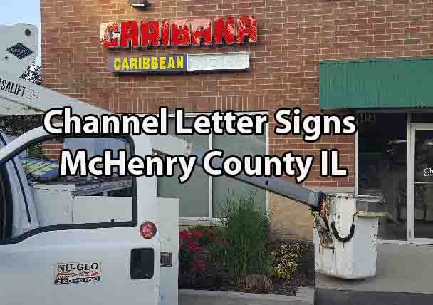 Channel Letter Signs - Algonguin McHenry County