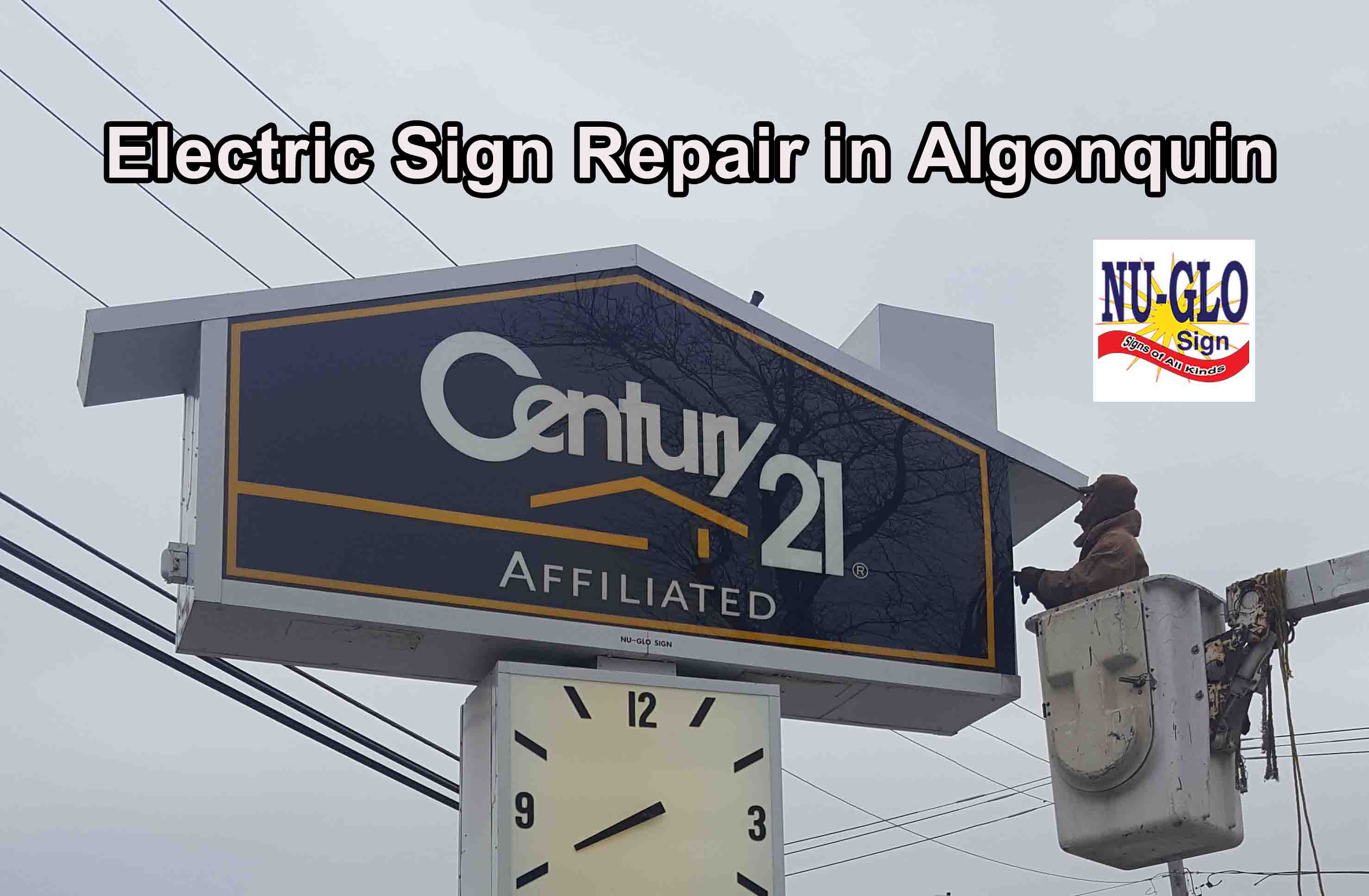 Sign Repair in Algonquin Illinois