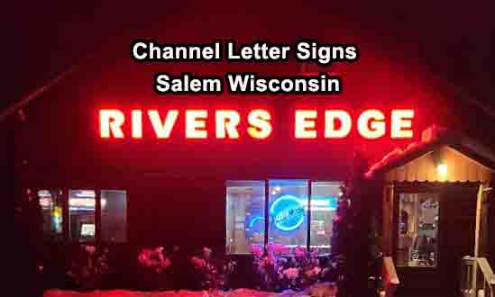 Channel Letter Signs Salem Wisconsin 1