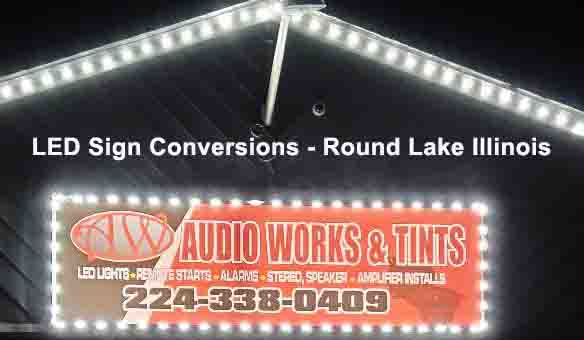 LED Sign Conversions - Round Lake 2