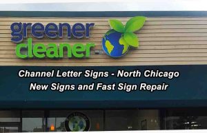 Channel Letter signs - North Chicago 2