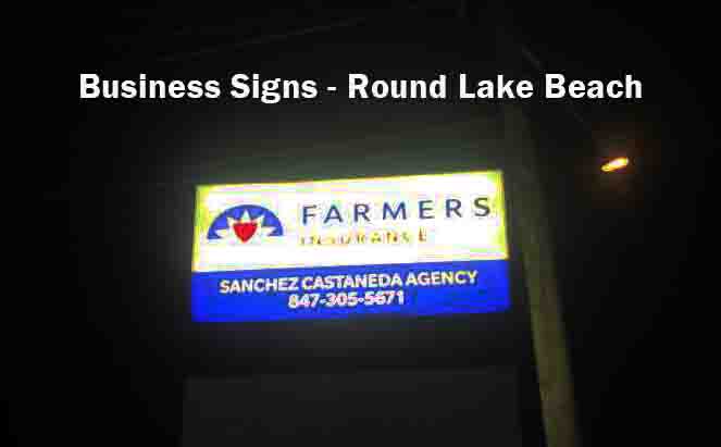 Business Signs - Round Lake Beach