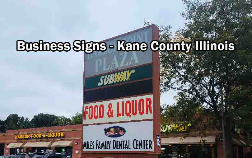 Business Signs - Kane County Illinois