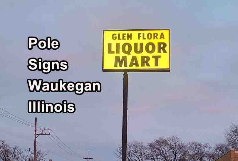 pole signs waukegan 2