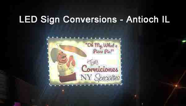 LED Sign Conversions - Antioch 2a