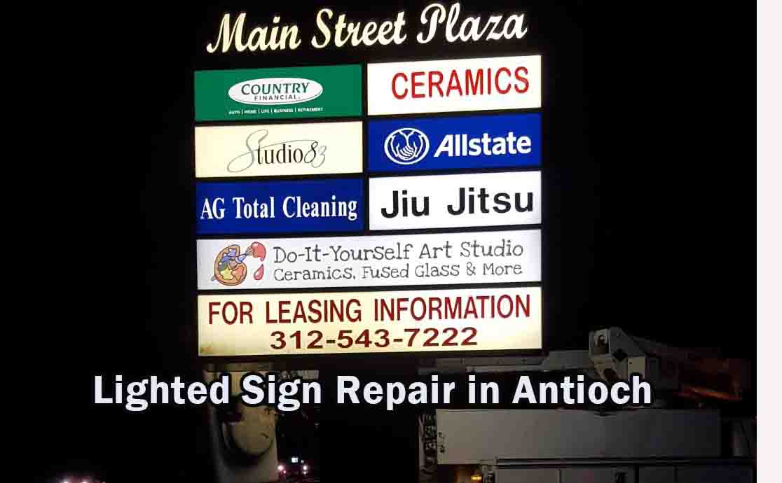 Electric Sign Repair in Antioch 2