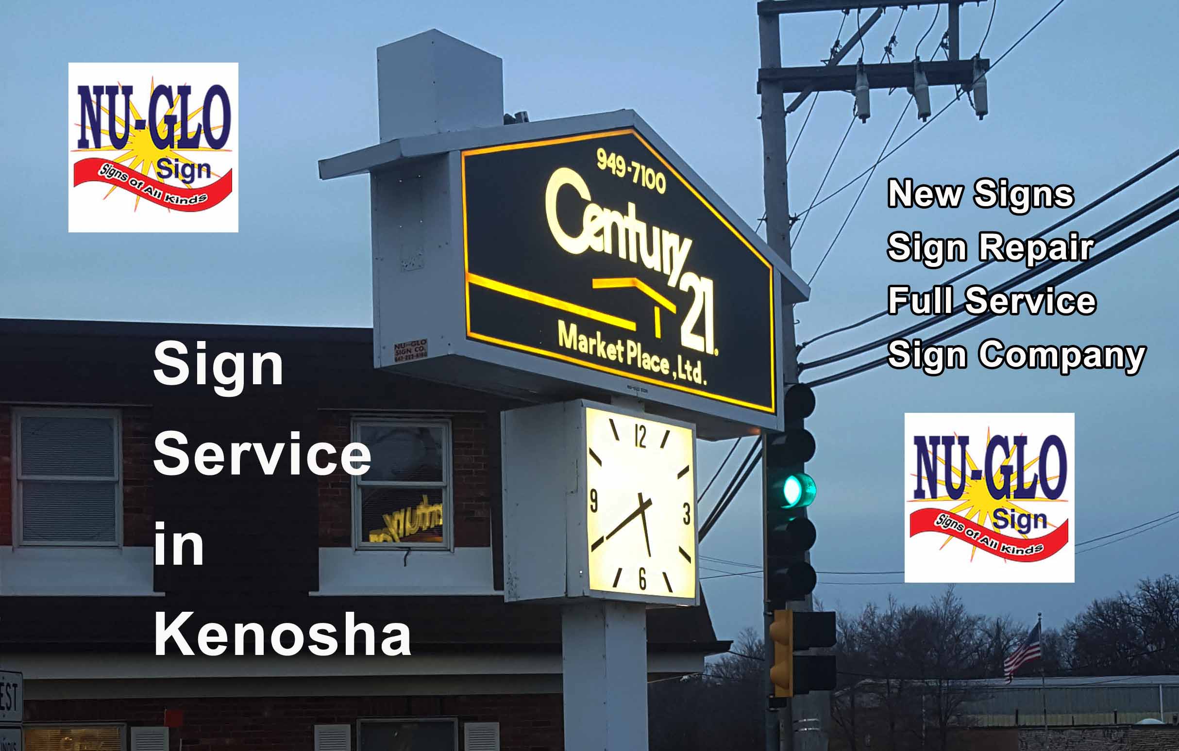 Illuminated Business Signs Kenosha County