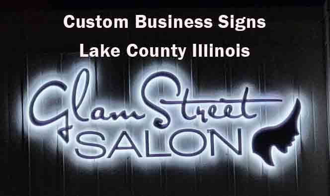 Custom Business Signs lake county illinois