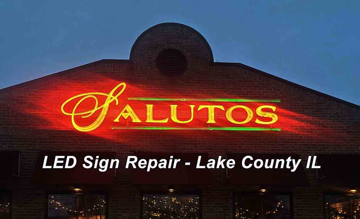 LED Sign Repair - Lake County IL