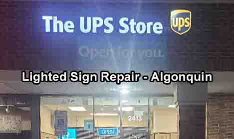 LED Sign Conversions - Algonquin Illinois