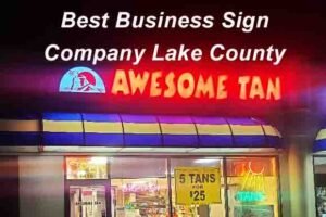 Channel Letter Signs - Lake County