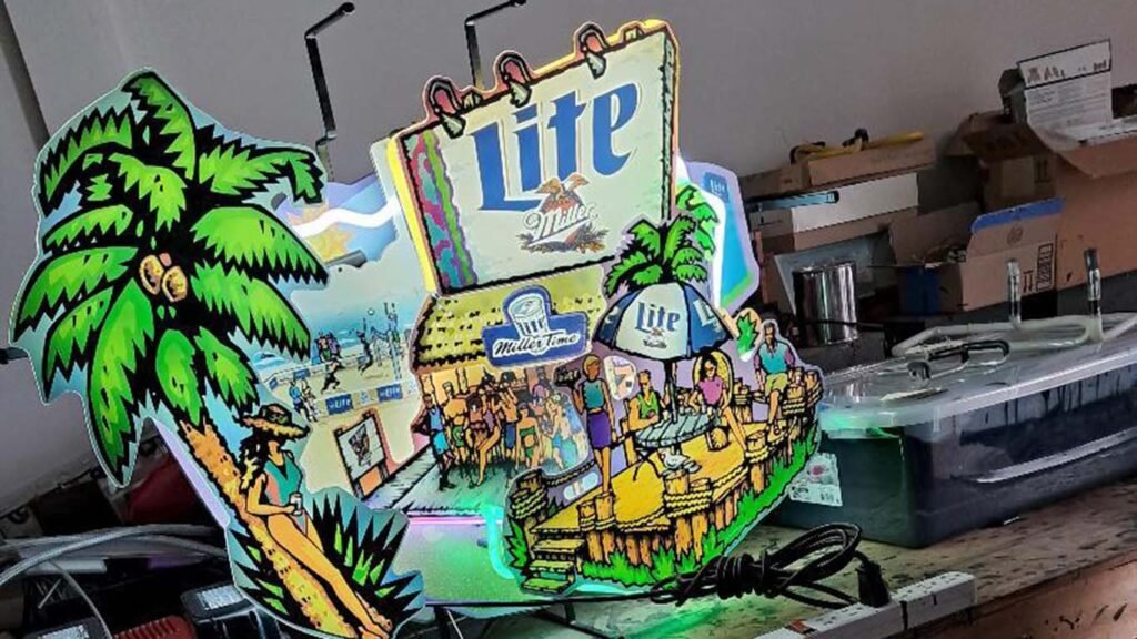 Neon Repair For a Pub