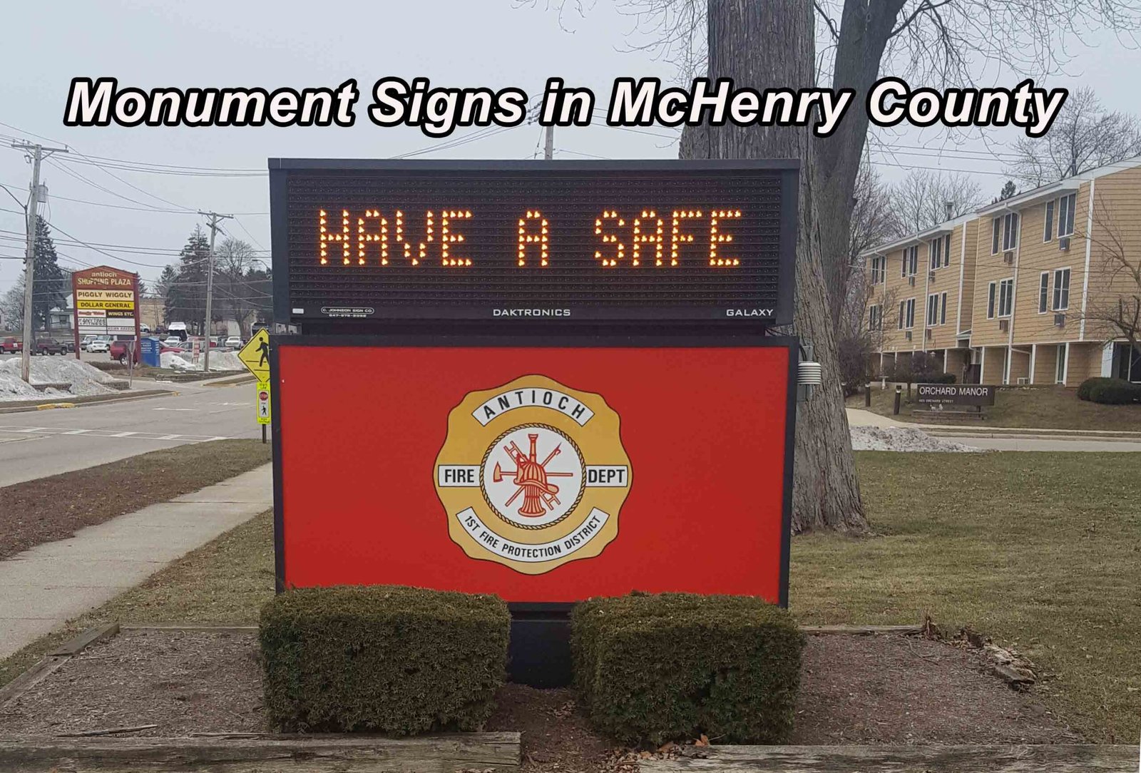 Monument Sign Repair – McHenry County IL