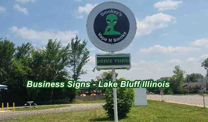 Sign Repair in Lake Bluff Illinois 2