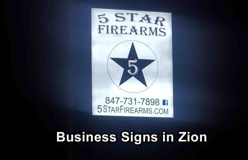Business Sign Repair in Zion Illinois