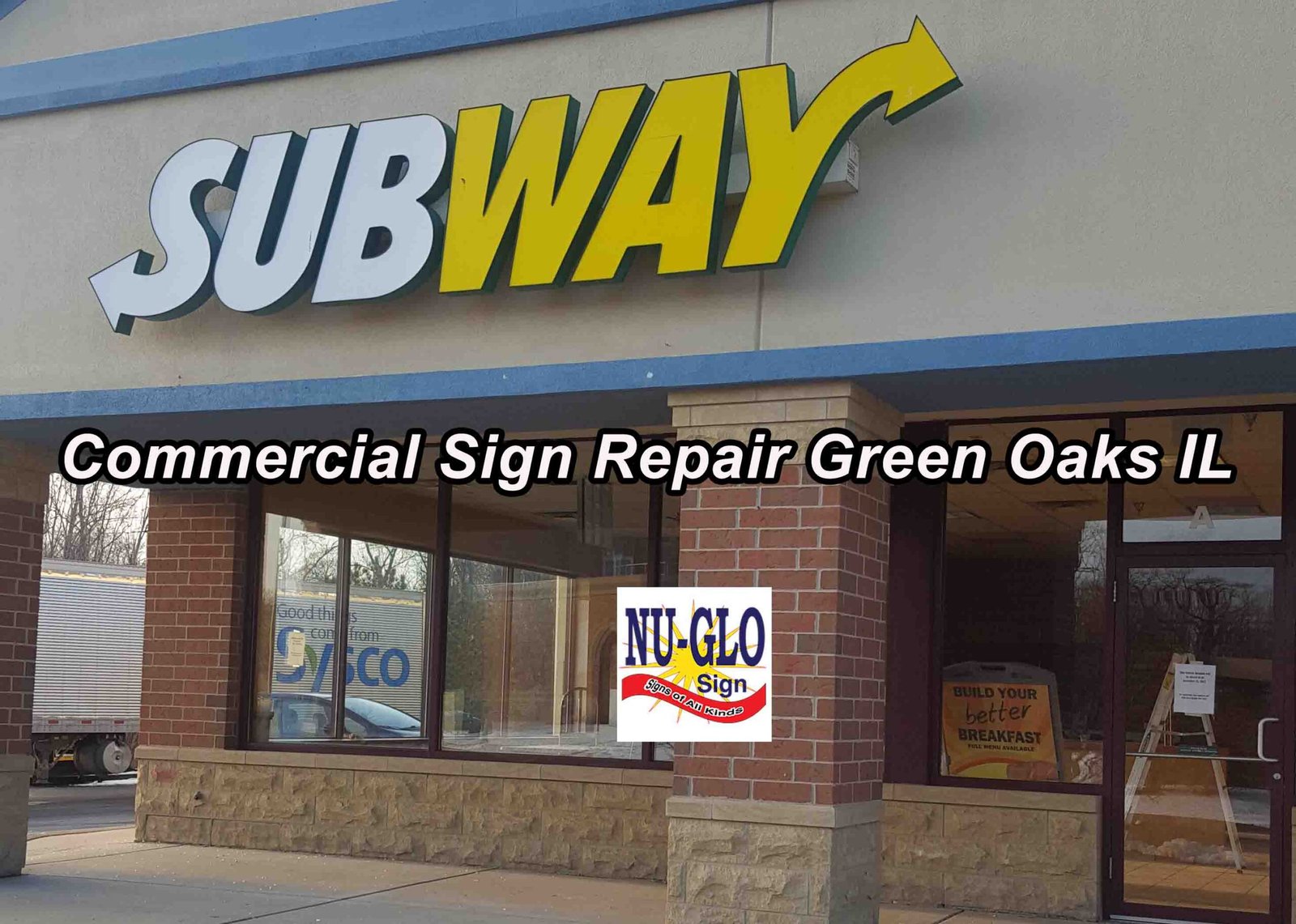 Commercial Sign Repair in Green Oaks IL