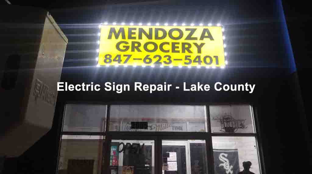 Sign Repair in Lake Forest