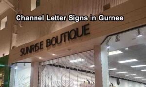 channel letter signs in gurnee IL